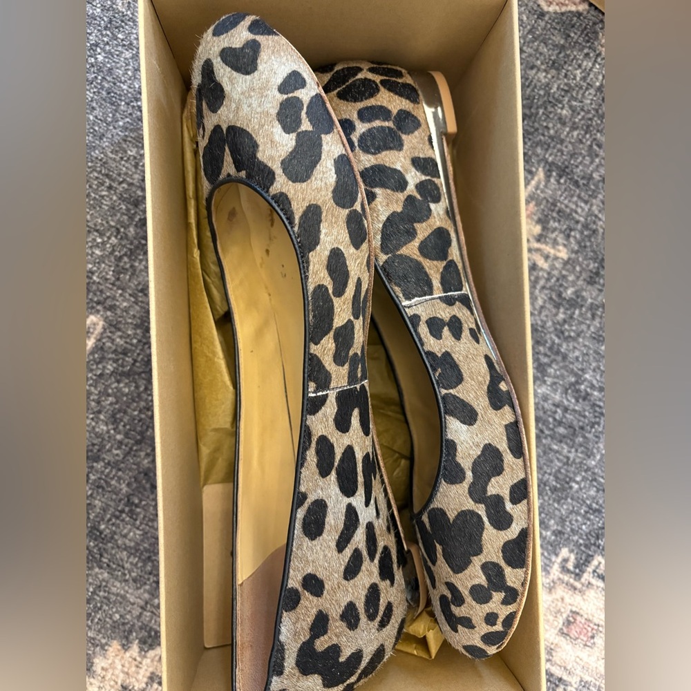 Cole Haan Leopard Print Flats